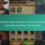 The Walking Dead: Survivors ürituse tähtsündmuste auhinnad piiratud aja ürituste jaoks