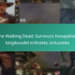 The Walking Dead: Survivors hooajalised kingikoodid erilisteks üritusteks