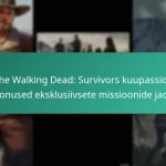 The Walking Dead: Survivors kuupasside boonused eksklusiivsete missioonide jaoks