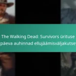 The Walking Dead: Survivors ürituse tähtpäeva auhinnad ellujäämisväljakutseteks