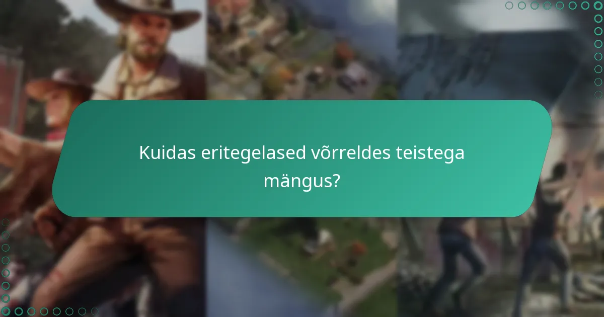 Milliseid eritegelasi saab avada sündmuste verstapostide kaudu?