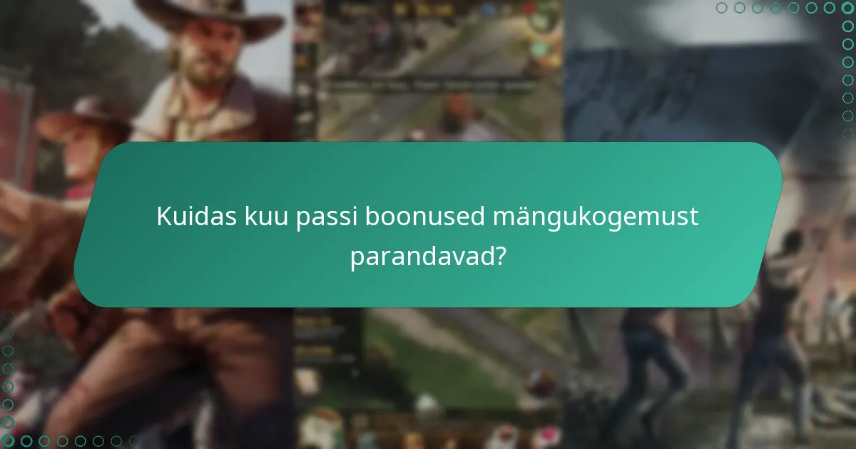 Milline uus sisu on kuu passiga kaasas?