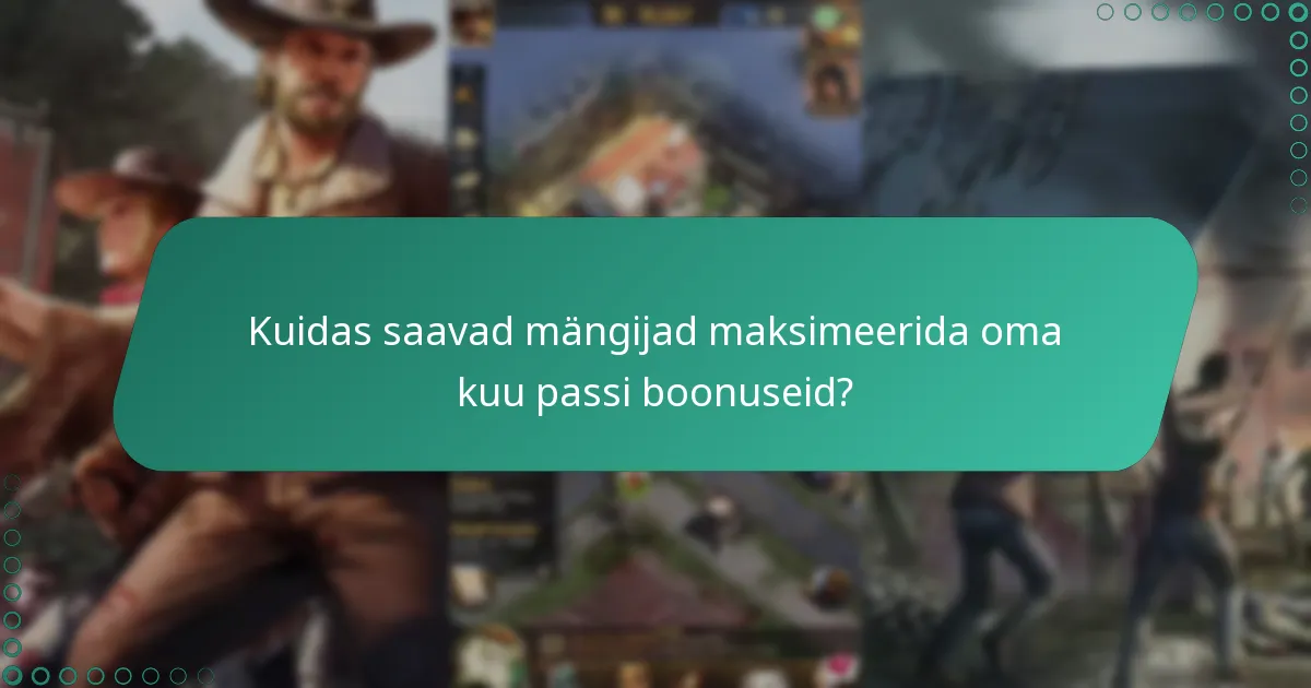 Millised on kuu passi alternatiivid?