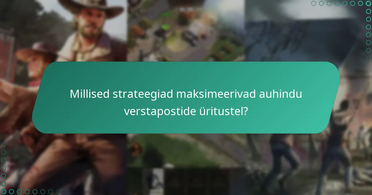 Millised on levinud küsimused verstapostide auhindade kohta?